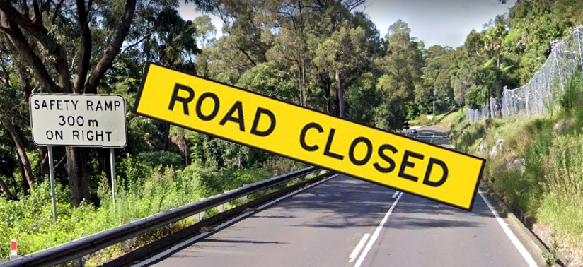 Bulli Pass closure: Maintenance schedule and?detours