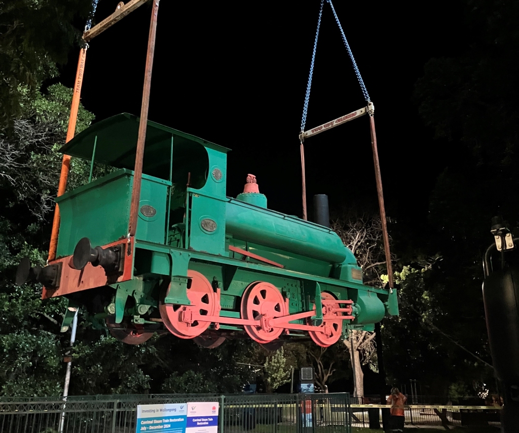Landmark ‘Green Frog’ removed from Corrimal park