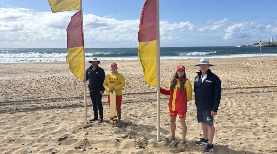 Flags are up on beaches for another season