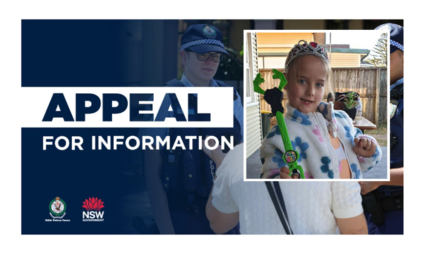 Police re-appeal for information on girl missing for almost two months