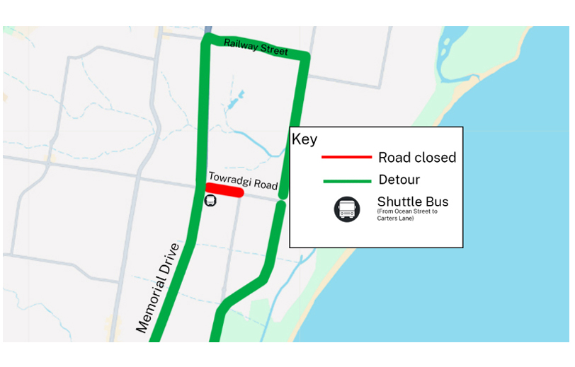 Towradgi Road closed to traffic this weekend