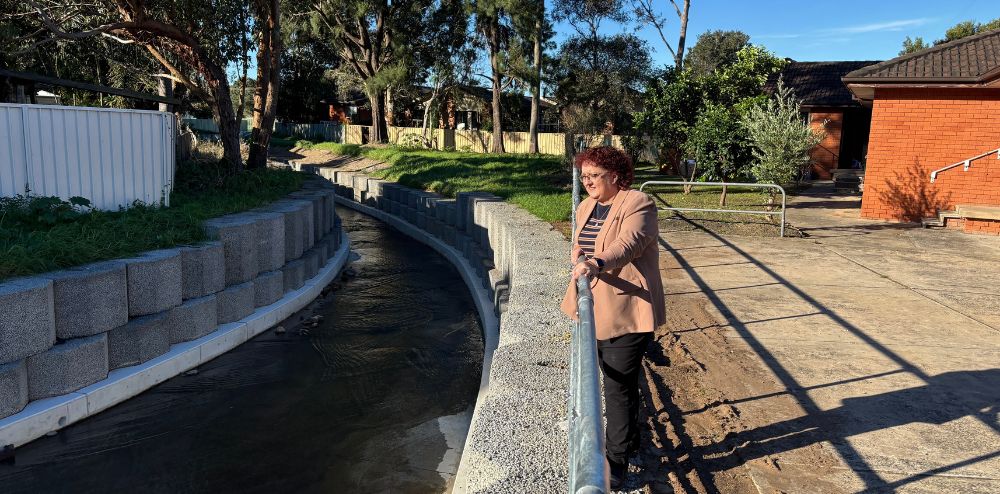 Bellambi flood mitigation infrastructure completed