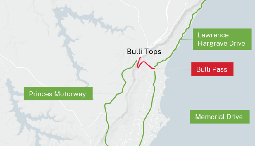 Bulli Pass closure: What to expect next�week