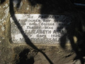 Allen Commemorative stone
