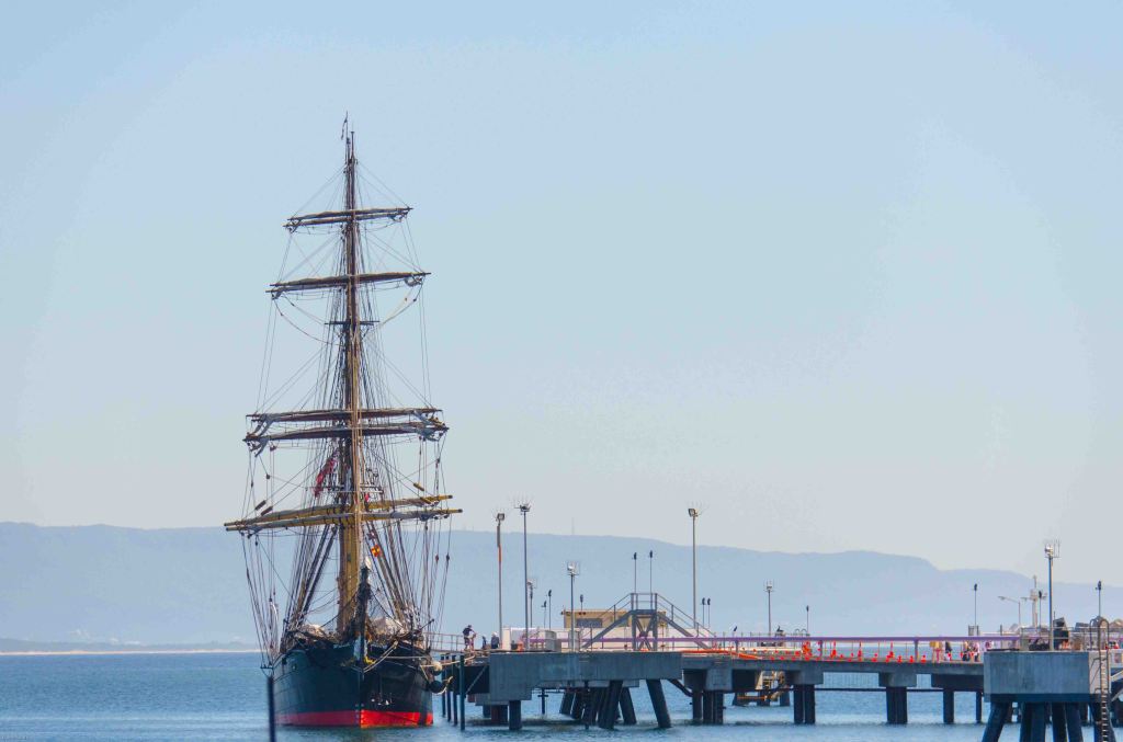 Historic tall ship sails into Port&nbsp;Kembla