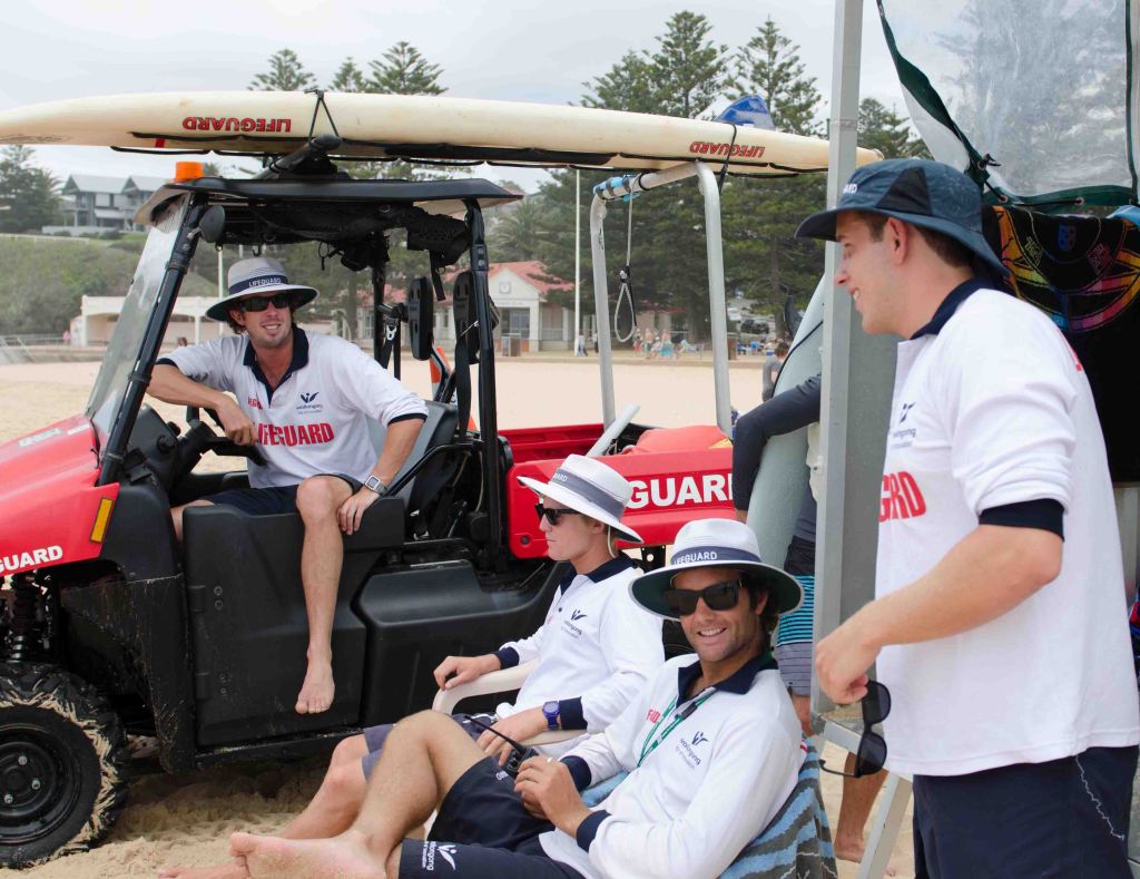 Canadian lifeguard helps out at Austi&nbsp;Beach