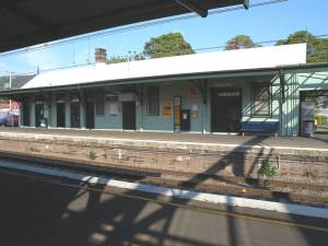 The 1887 Thirroul Railway Station building earmarked for demolition.