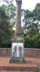 The much neglected Bulli War Memorial at Slacky Flat.
