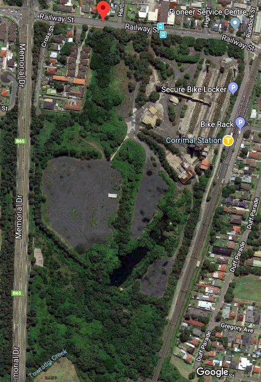 corrimal coke works site air