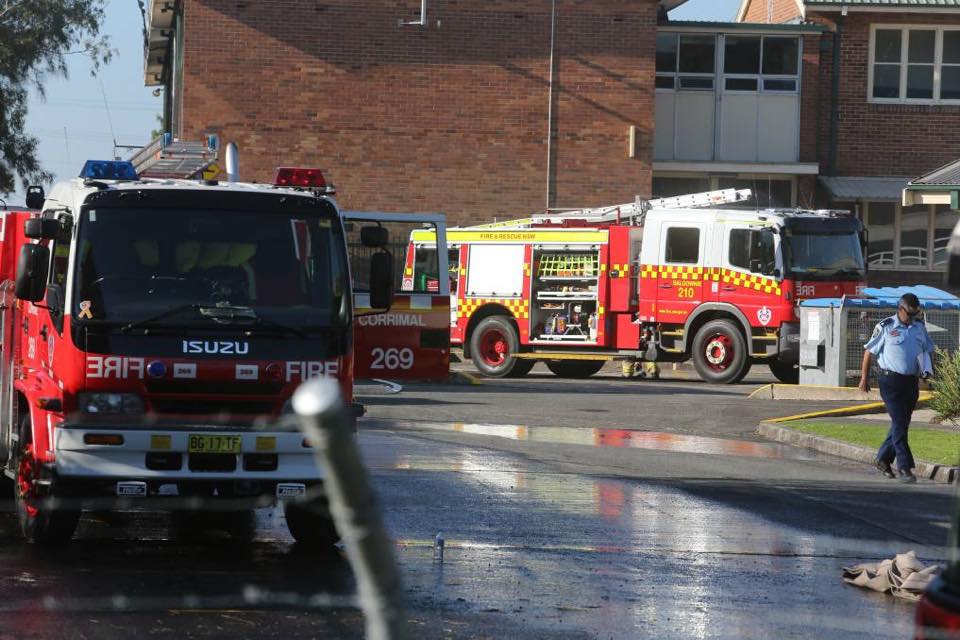 corrimal high school fire 2