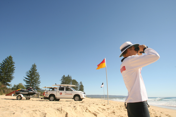 lifeguard beach