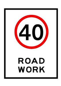 road works sign 3