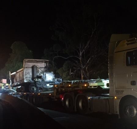 Bulli Pass truck smash March 2019