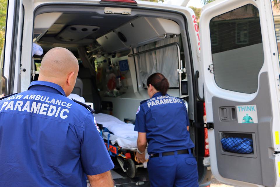 ambulance paramedics