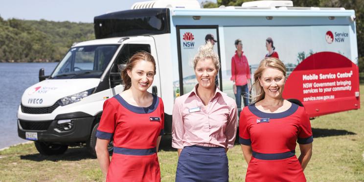 Custom fitted Service NSW bus to visit&nbsp;Helensburgh