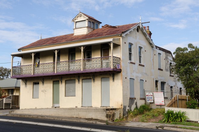 The Old Denmark Hotel, Bulli 2015... Waiting for restoration.