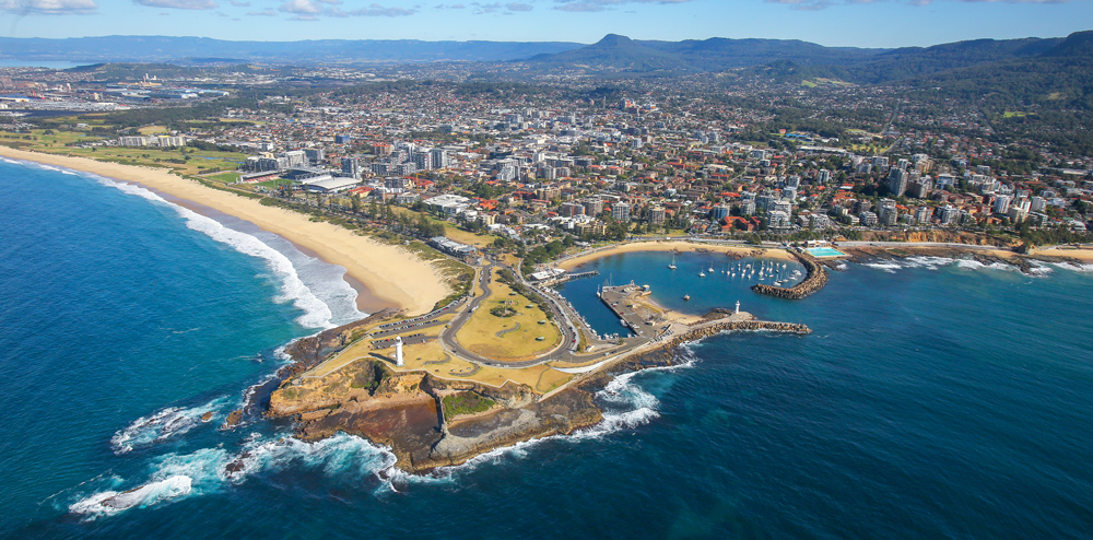wollongong city news-aerial