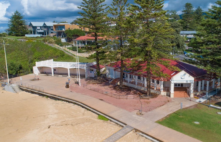 Austinmer surf club pavillion