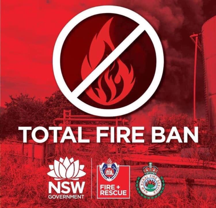 Total fire ban in&nbsp;place