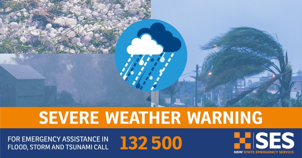 Weather warning for the&nbsp;Illawarra