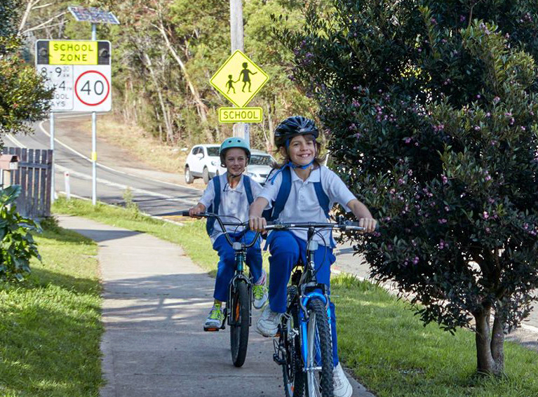 school children school zones front