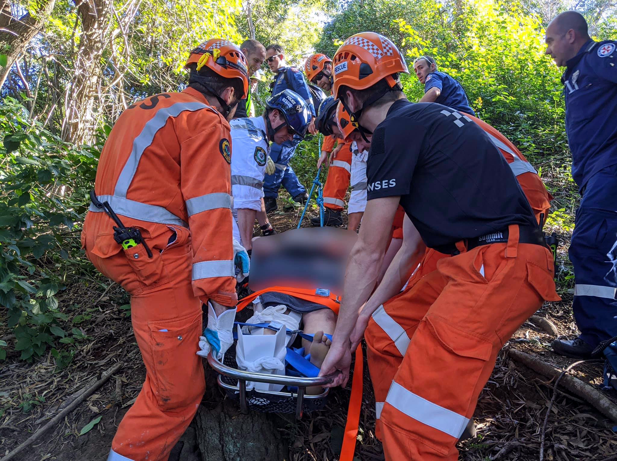 sea cliff bridge rescue 5