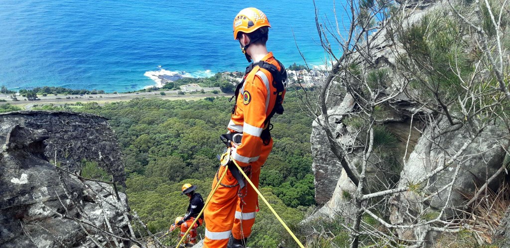 SES rescue operators take in spectacular views from Maddens&nbsp;Plains