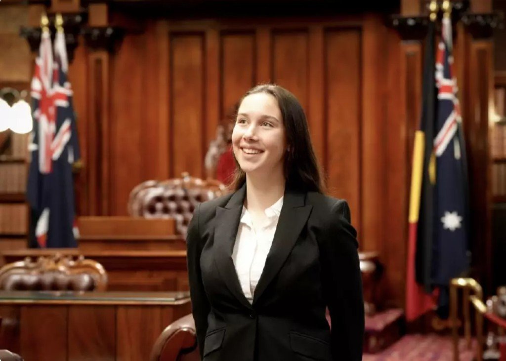 Wombarra teenager set on a career in?politics