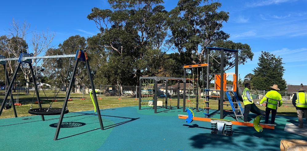 Playground upgrades at Thirroul and Bellambi
